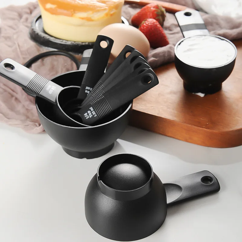 10Pcs with Scale Measuring Spoon Teaspoon Multipurpose Spoon Cake Baking Flour Food Measuring Cup Home Kitchen Cooking Tools
