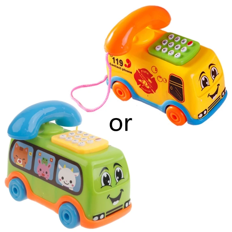 

N80C Детская имитация электрической сцены, обучающая игрушка с приятной музыкой, портативные развивающие игрушки