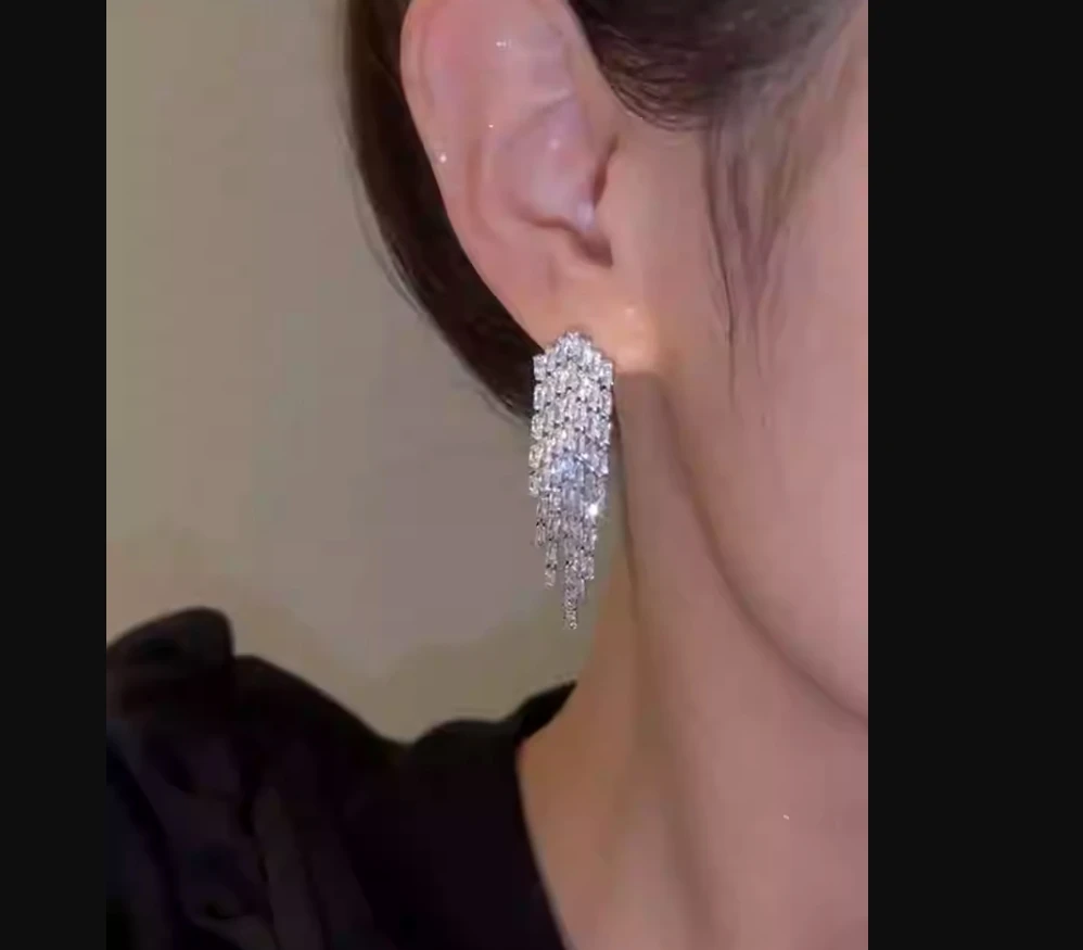 Рисунок 2 - Серьги-подвески женские из белого