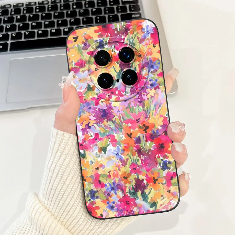 Stylish Floral Silicone Protective Bumper Case