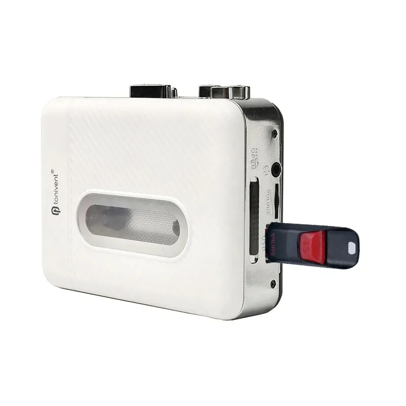 Bluetooth Cassette Player Bluetooth Transmitter Stereo Cassete Player Support Auto Reverse with Earphone Jack Walkman