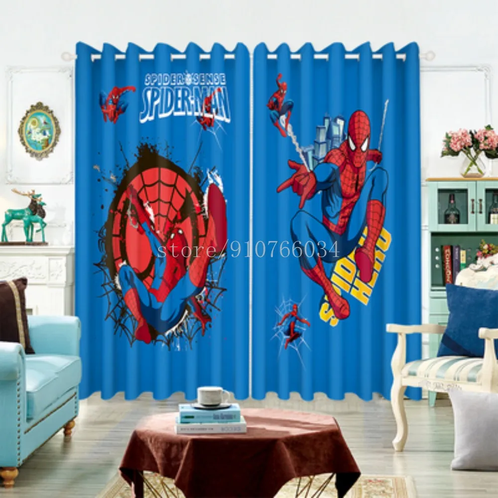 Disney Spiderman Hero Expedition tenda oscurante tenda ombreggiante  personalizzata per la decorazione della casa del salotto