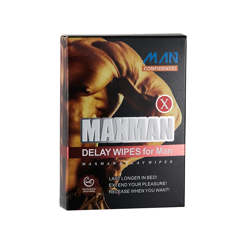 10pc Male Delay Wipes Natural Wet Tissue Man Sexual Prolong Retardant Ejaculation Enhancer Pleasure for Men Lasting Sexual Wipes