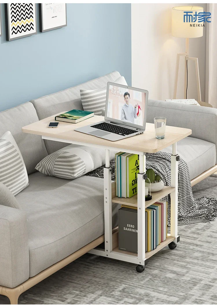

Movable lifting computer table bedside table home table laptop computer table dormitory bed desk college lazy small table