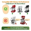 Bamboo Mixer Slider For Kitchenaid 5-8 Qt Bowl-Lift Stand Mixer, Kitchen Countertop Storage Accessoriesm12k 4