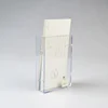 1 Pc Transparent Acrylic Card Holder, Special Storage Box For Office Desk Data Catalogue Rack Single-Layer Wall-Mounted Wall 4