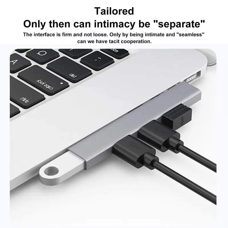 USB Hub, 4 Port USB Splitter, Portable USB Adapter Multiport Expander for Desktop, Laptop, Flash Drive, Printer, PC, Keyboards