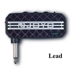 Portable Mini Headphone Amplifier with 6 Sound Effects for Bass & Electric Guitars (JA-03 Lead)