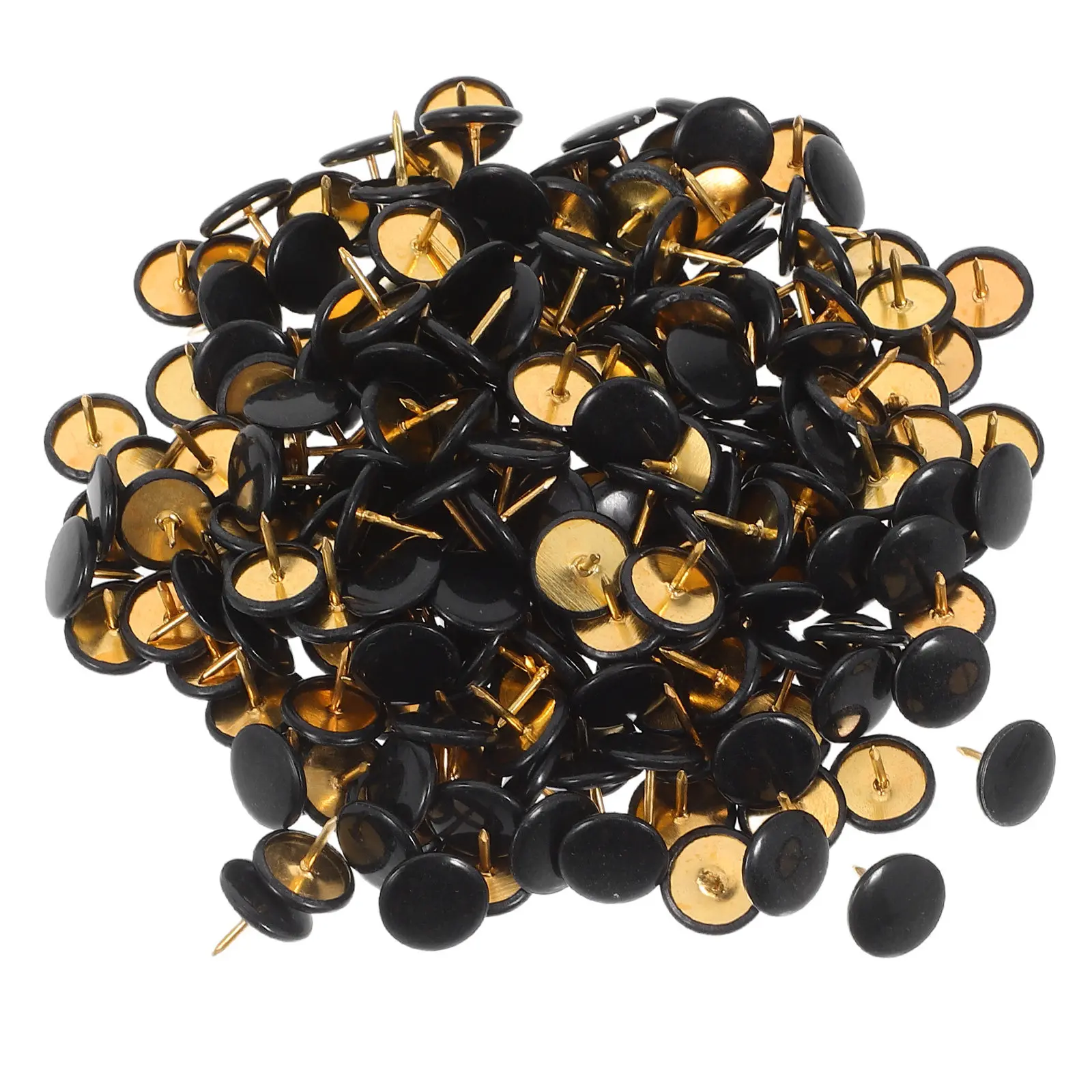 둥근 머리형 게시판용 플라스틱 푸시핀, 포스터 보드 코르크 사진핀, 장 플랫 스터드