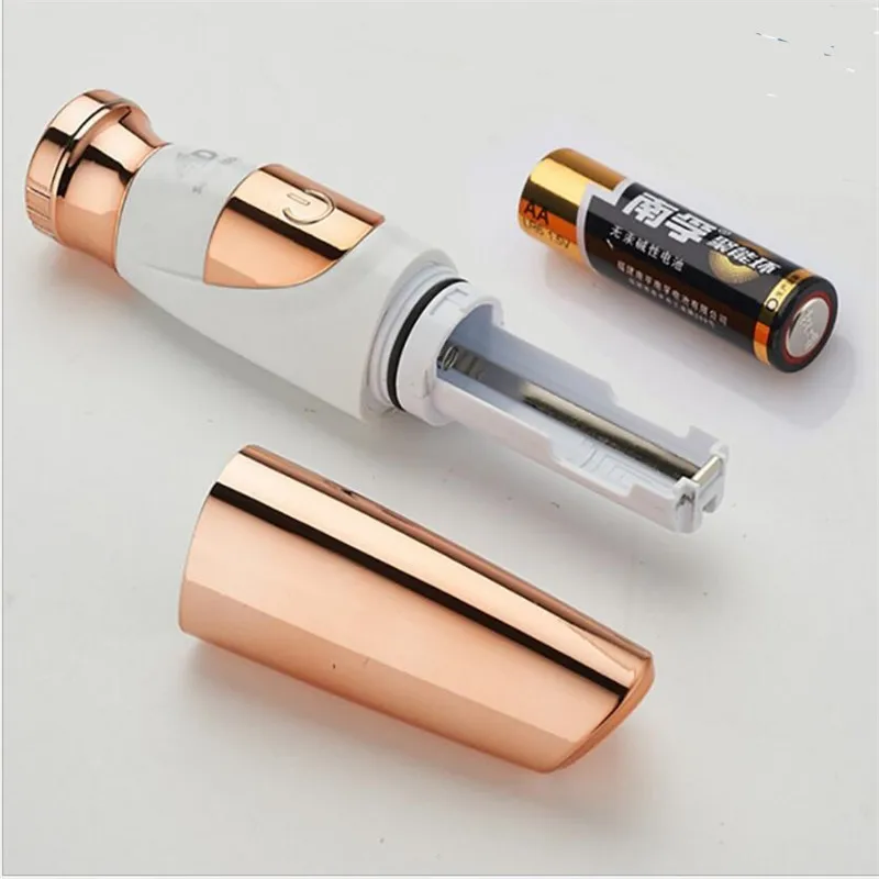 Portátil elétrico senhora rosto shaver biquíni corpo perna folha de remoção do cabelo lâmina barbear mulheres facial corte depilador molhado uso seco