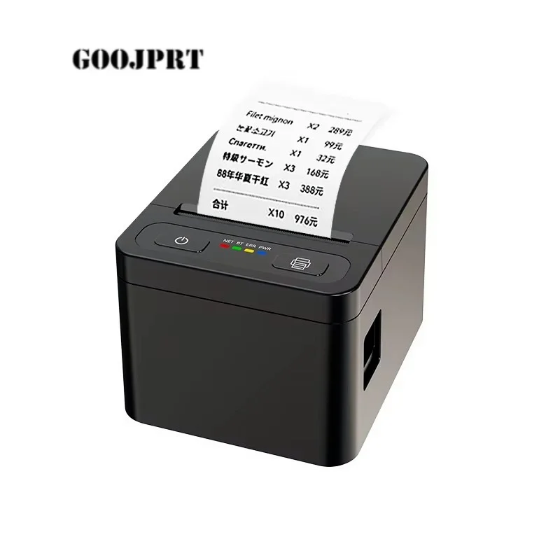 JP-CC360 3인치 데스크 라벨 감열 바코드 고품질 프린터 흑백 USB 블루투스 인터페이스 80mm 용지