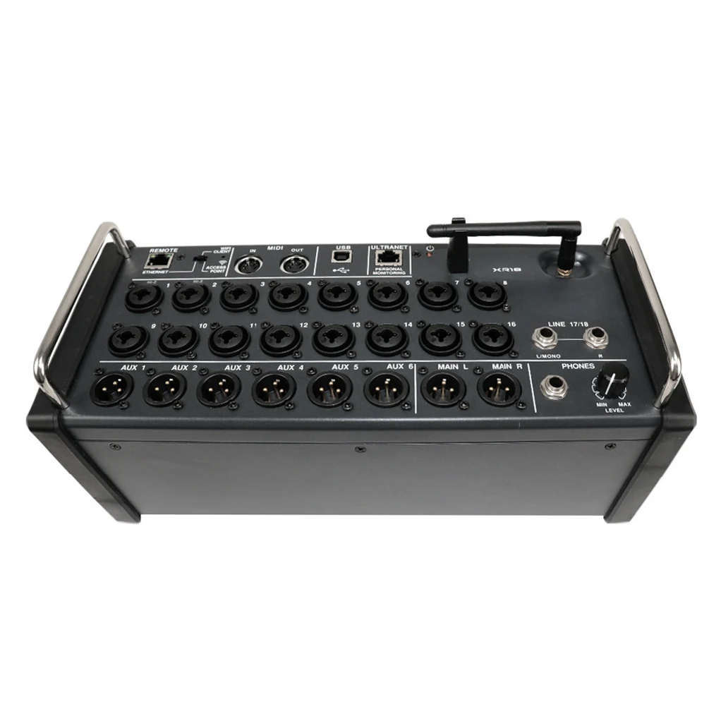 Bivoltage Air1:1 XR18 Digital Mixer Sound Table USB Stereo Recorder Professional Sound Mixer Digital Mixing Console Dj Studio
