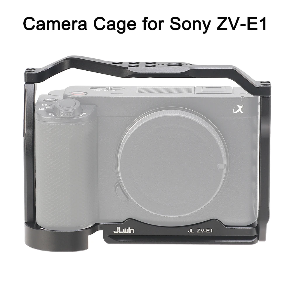 

Camera Cage for Sony ZV-E1 Rabbit Case For Sony Micro-Single Cameras Protective Frame with Arri Hole Arkah Dovetail groove