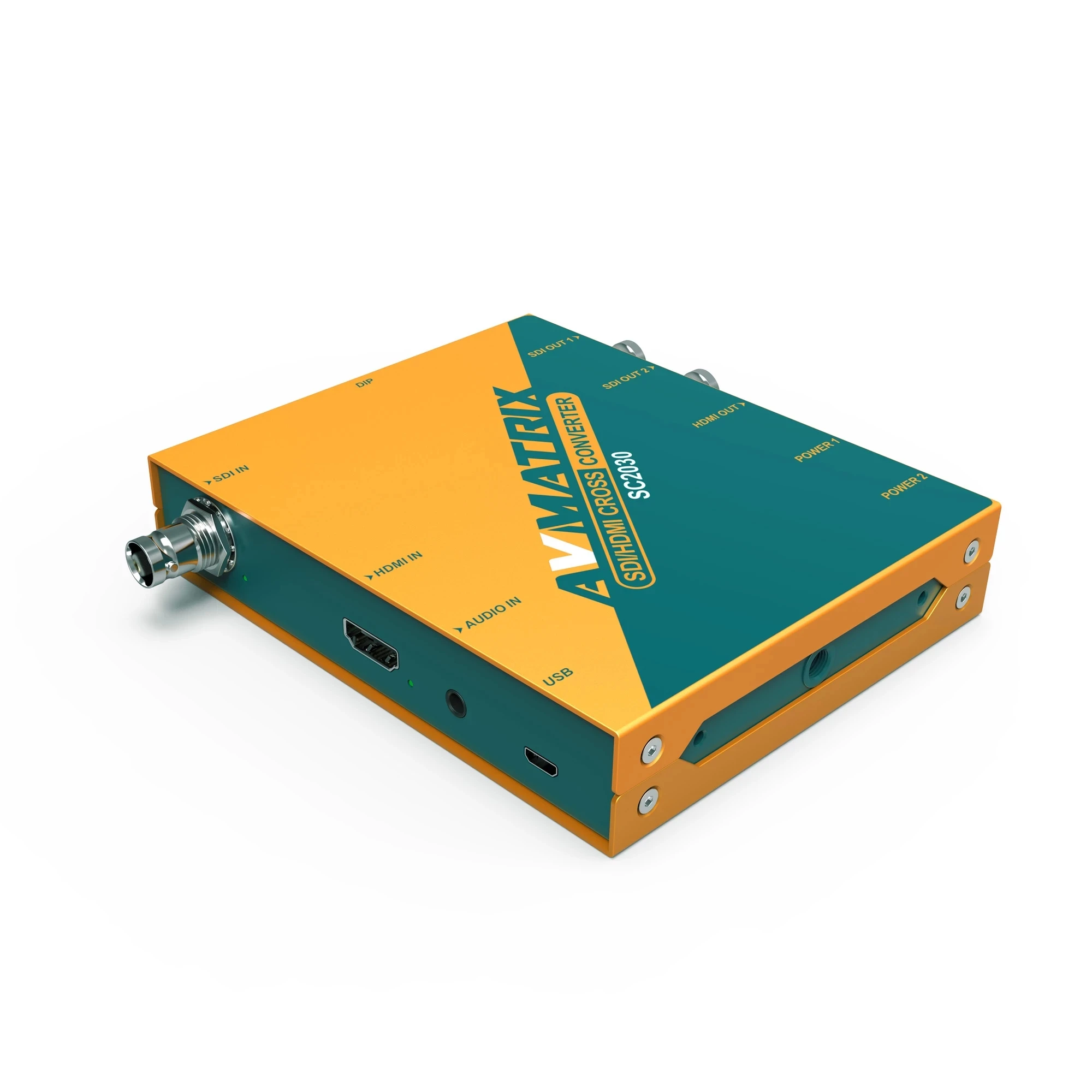 Avmatrix mini SC1112 SC2030 SDI to HDMI-compatible Signal Converter, 3G-SDI HDMI-compatible Scaling Cross Converter Hot Selling