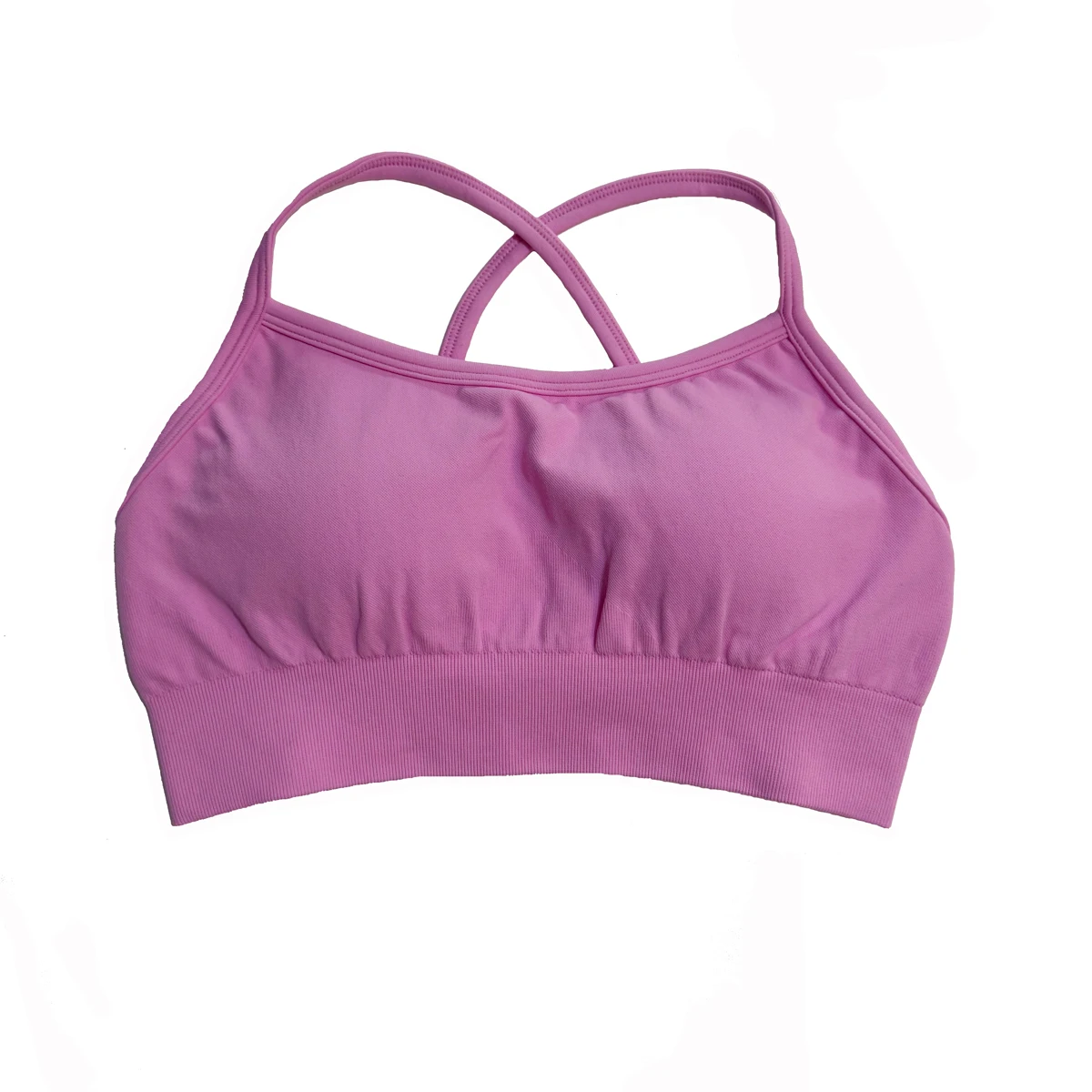 Strappy Backless Sports Bra for Women