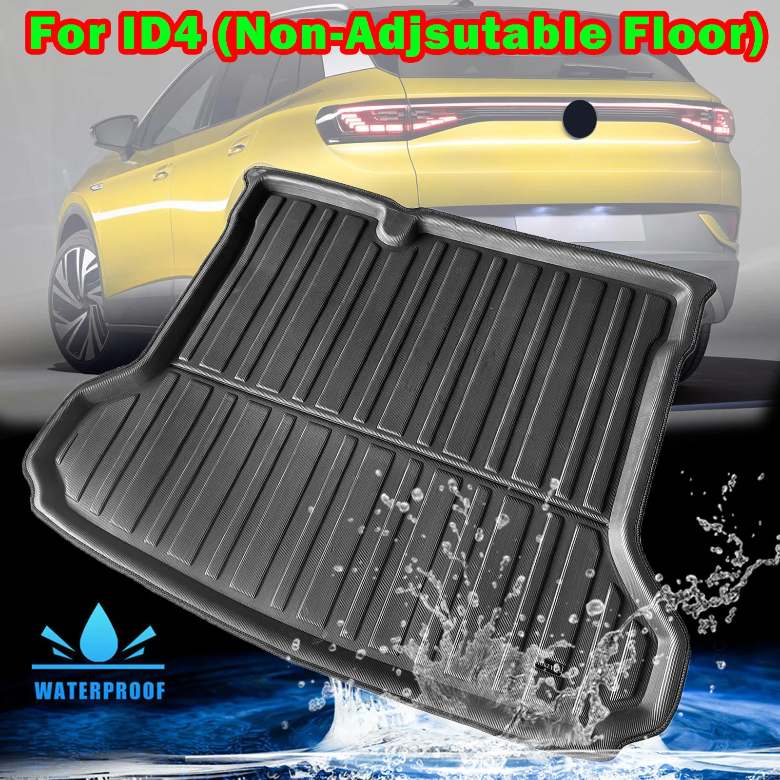 

Коврик для багажника VW ID.4 ID4 2020-2023, задний коврик для багажника