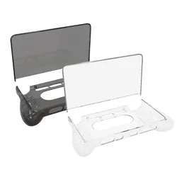 Shockproof Clear Protective Case with Ergonomic Grip and Anti - Scratch, Anti - Drop Design for Handheld Game Console (2pcs)