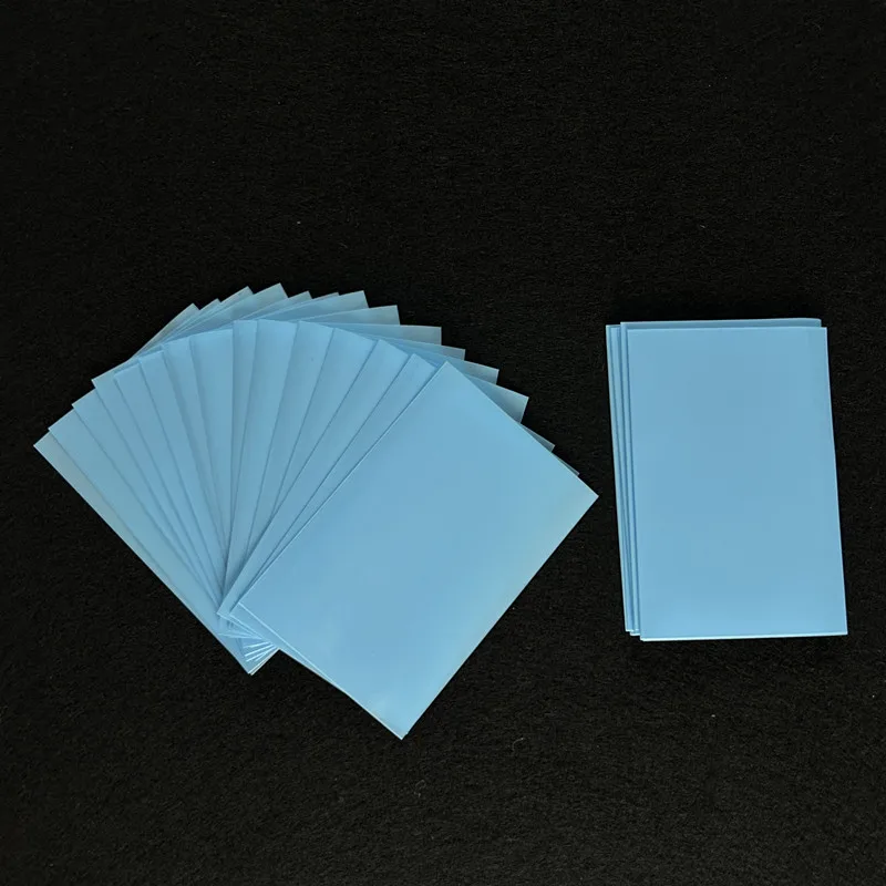 50 stücke Korea Foto karten hüllen 61x91mm klare säure freie CPP-Karten abdeckung 3-Zoll-Fotokarte holo graphischer Schutz Film Album Binder – Detail 9