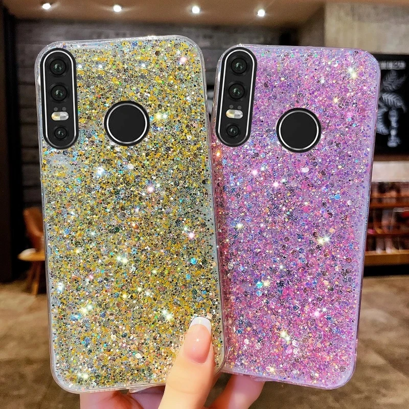 Cover telefono glitter per huawei custodia morbida in silicone_voghion.com