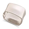 KAYMEN New Metal Statement Fashion Bracelet for Women Chunky Gold Plated Square Cuff Bangle Wedding Party Prom Drop-shipping 2