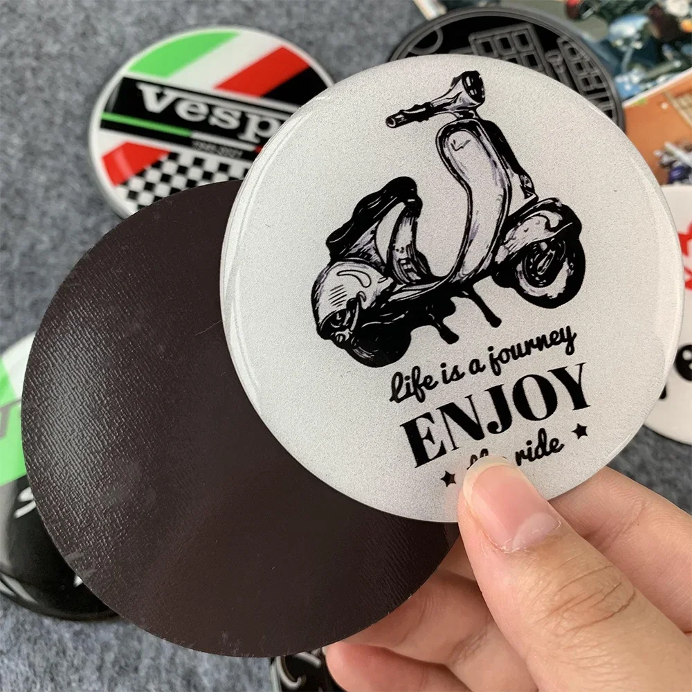 Magnet Stickers 3D Emblem Motorcycle Scooter Body Stickers for Vespa 300 Gts Accessories PX Sprint Primavera LX 125 50 Special