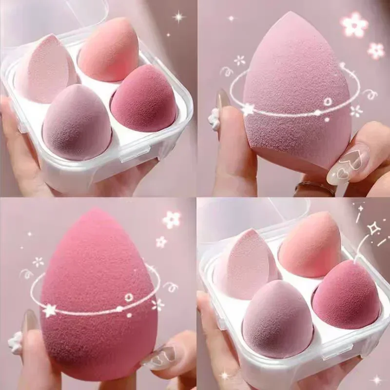 Polyester Beauty Sponge Powder Eggs for Concealer Foundation