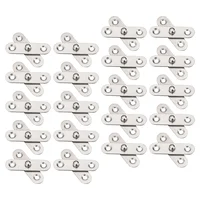 บานพับประตูที่ซ่อนอยู่20ชิ้นสำหรับ360ลับงานหนักหมุนได้201สแตนเลสสตีล 6