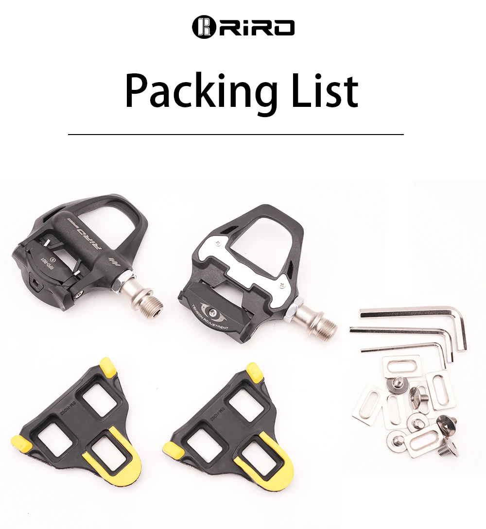 RIRO Ultraleichtes Rennrad-Klickpedal, MTB, selbstsicherndes Radfahren, DU + Lagerstollen, SPD-System, kompatibel mit Pedalplatte – Detail 11