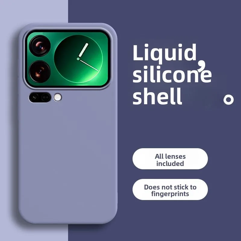 Luxury Liquid Silicone Soft Shockproof Phone Case Cover