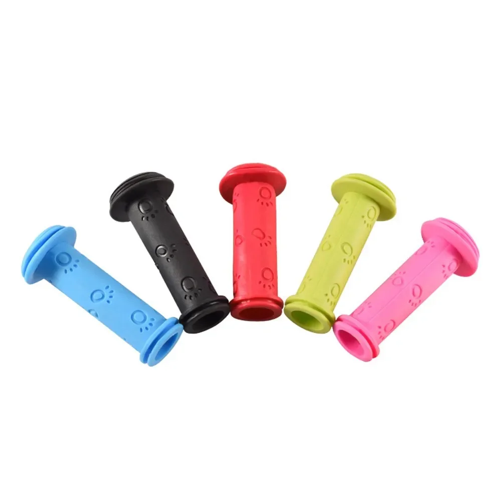 Bicycle Handlebar Grips 1 Pair Child Bike Grips Rubber Non-Slip Bike Bicycle Handle Bar Grips Tricycle Scooter Handlebar Waterproof for Child