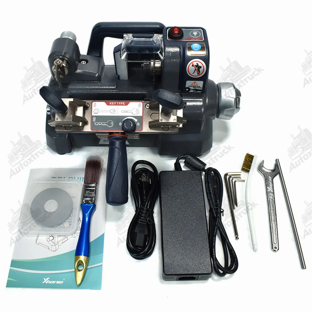 

2022 Xhorse Dolphin XP-008 Dolphin XP008 for Special Bit/ Double Bit Keys Key Cutting Machine Mini Mechanical