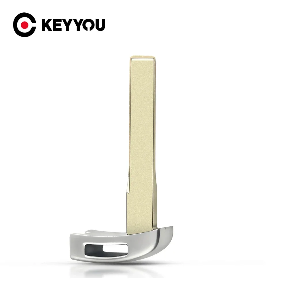 

KEYYOU Emergency Key Blade For BMW 3 5 6 7 series X5 X6 New 5 7 Series Uncut Blank Key Blade Smart Remote Key Fob Car Accessory