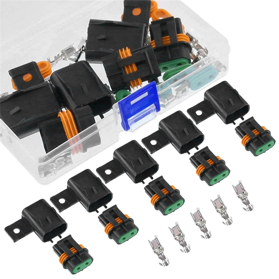 

5Pcs Weather Proof Sealed ATO/ATC Fuse Holder AWG Gauge for Car Boat Marine