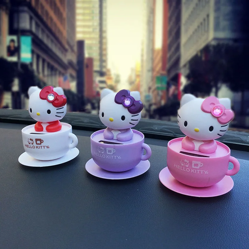 

Kawaii Sanrio автомобильные аксессуары My Melody Kuromi аниме экшн-фигурки центра консоли зеркало украшение автомобильные аксессуары подарки игрушки