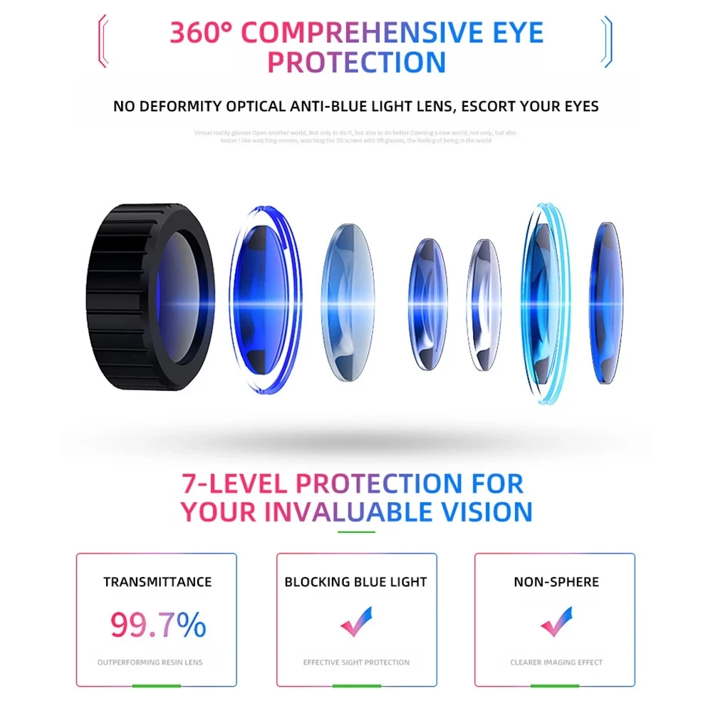 Headconjunto com Dispositivos Bluetooth Viar 3d Óculos de Realidade Virtual Lentes de Capacete Óculos Smart Smartphone Fones de Ouvido vr - Image 4