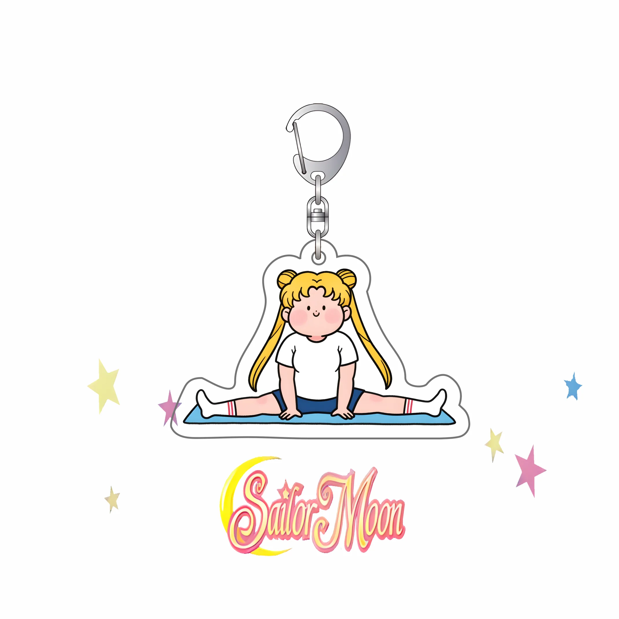 Sailor Moon Chibi Anime Keychain - Kawaii Bag Charm Pendant Accessory
