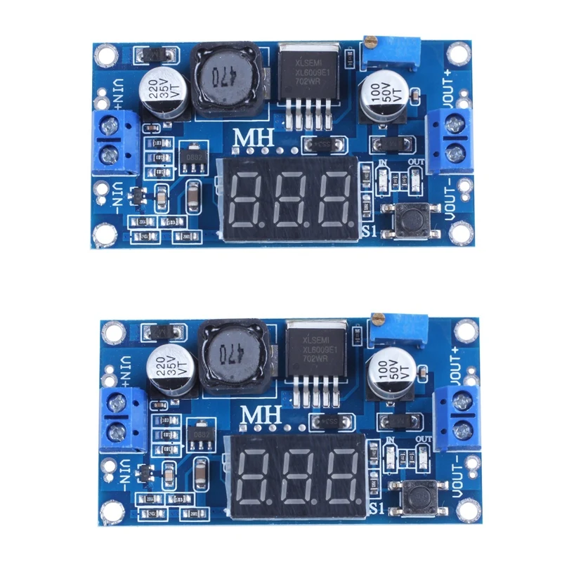 

2X DC-DC Step-Up Модуль преобразователя 4A с регулировкой напряжения источника питания XL6009E1