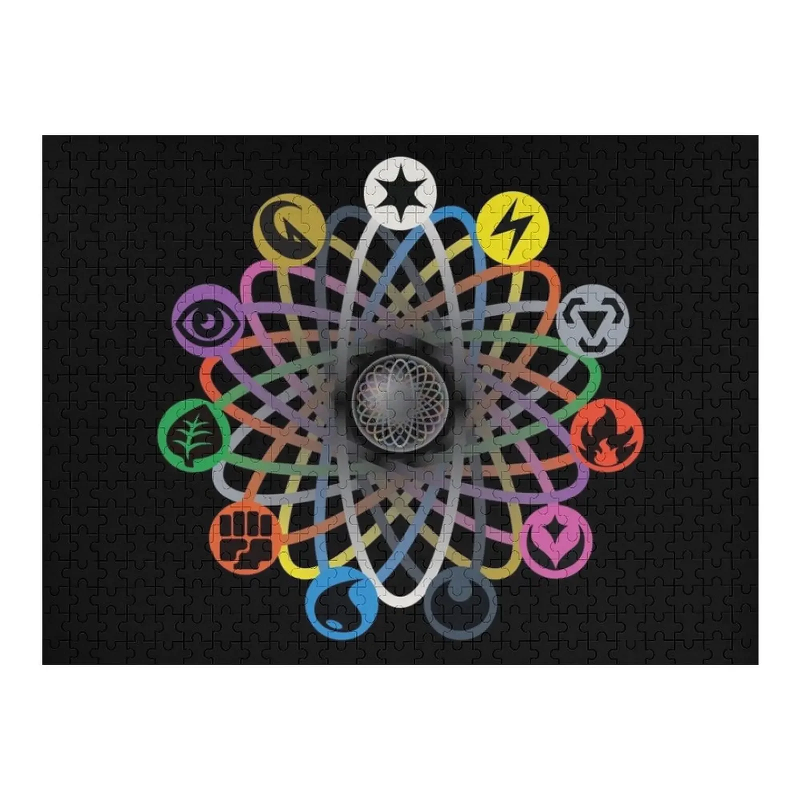 

Rainbow Energy Jigsaw Puzzle Personalised Photo Custom Custom Photo Puzzle