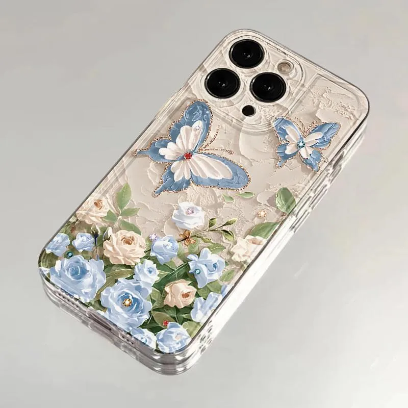 Floral Butterfly Case for iPhone