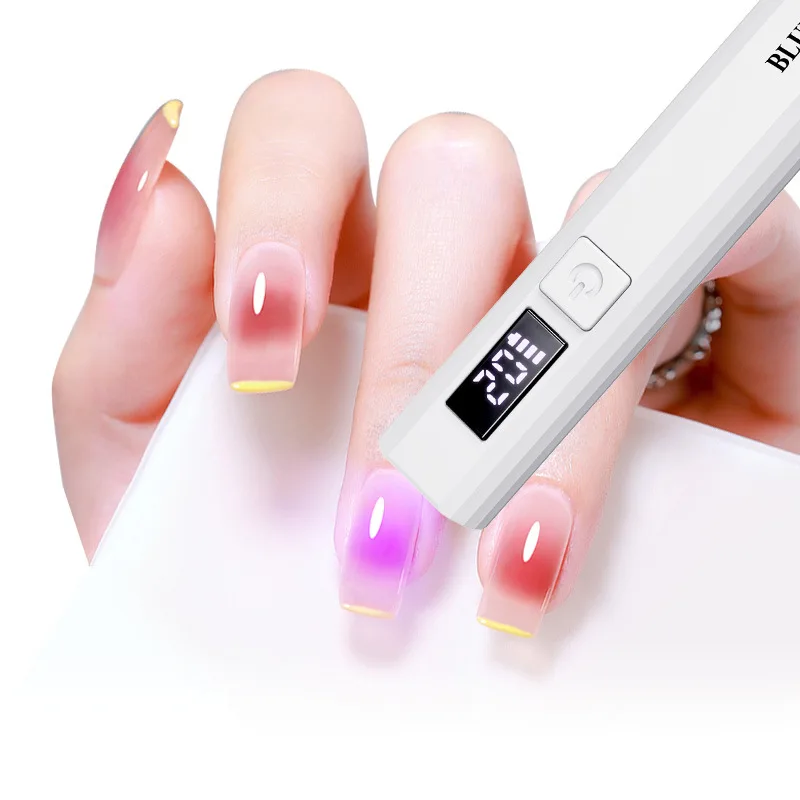 Mini Nail Lamp UV LED Nail Light For Curing Gel Polish USB Rechargeable Quick Dry Manicure Machine Nail Art Tools 2