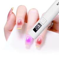 Mini Nail Lamp UV LED Nail Light For Curing Gel Polish USB Rechargeable Quick Dry Manicure Machine Nail Art Tools 2