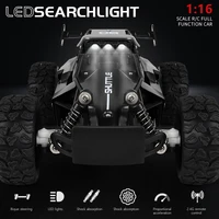 3699-087 2.4G RC Car 1/16  2WD Off-road Remote Control Climbing Vehicle 20KM/H Remote Control Anti-collision Settings kids toys 2