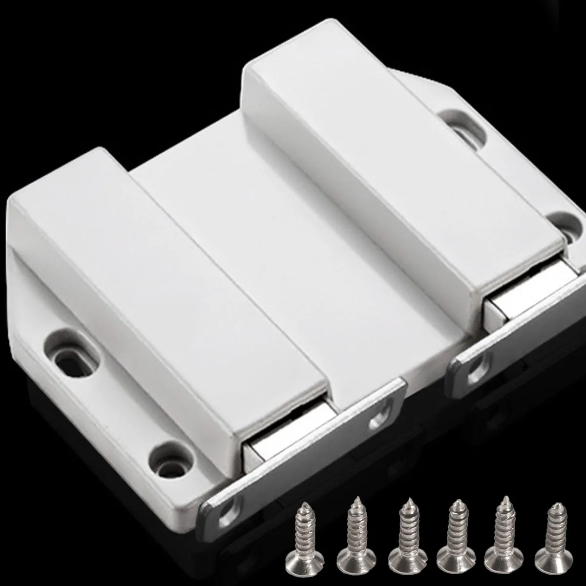 Magnetic Push to Open Latches Heavy Duty Cabinet Catches for Hidden Door Handle Door Catch Lock Hardware Pressure Release Latch magnetic cabinet catches,door catches,magnetic cabinet latches,cabinet door latch