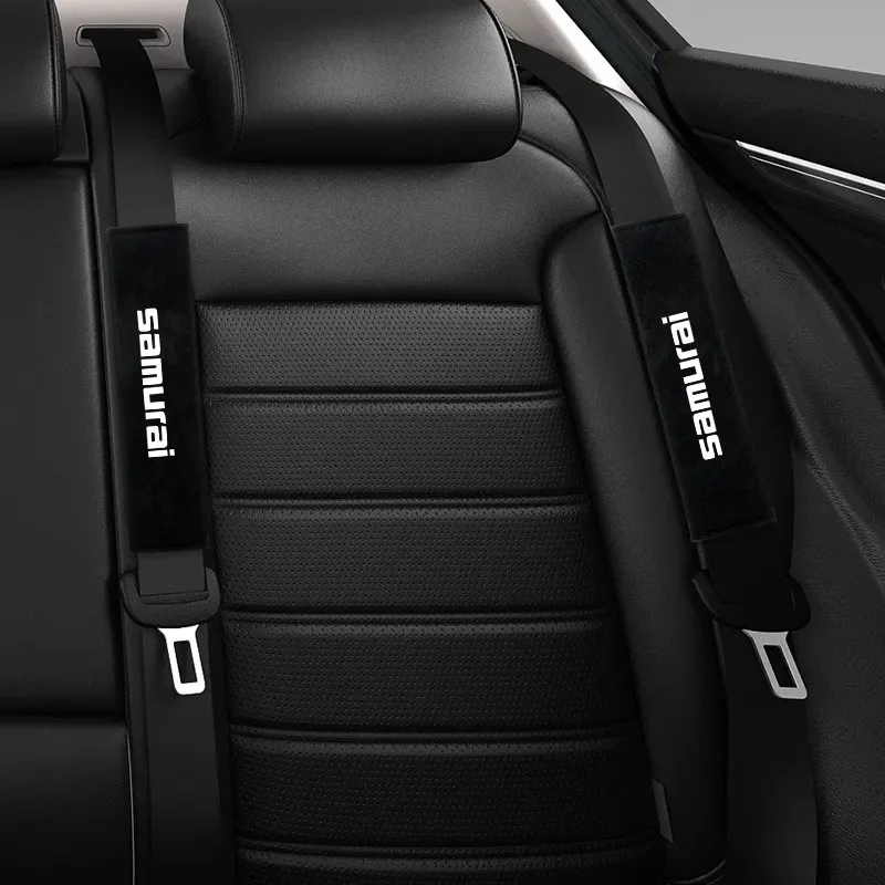 2pcs Car Safety Belt Cover Adjustable Seat Belt Cover Shoulder Strap Covers for samurai Auto Accessories