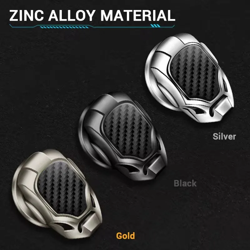 One-Key Start Button Protection Cover Wear-resistant Flip-Top Design Zinc Alloy Car Engine Start Stop Decorative Button Cover car start button cover