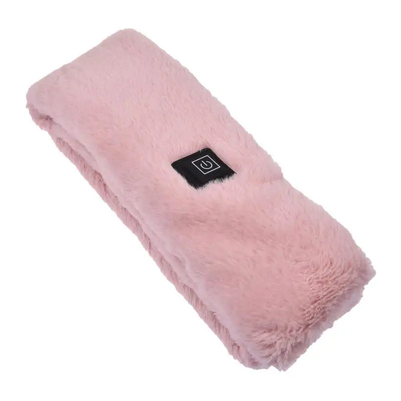 

Electric Warm Scarf Heating Neck Warmer Soft Heated Neck Wrap Electric Heating Neck Warmer With 3 Heating Levels Sports Scarf