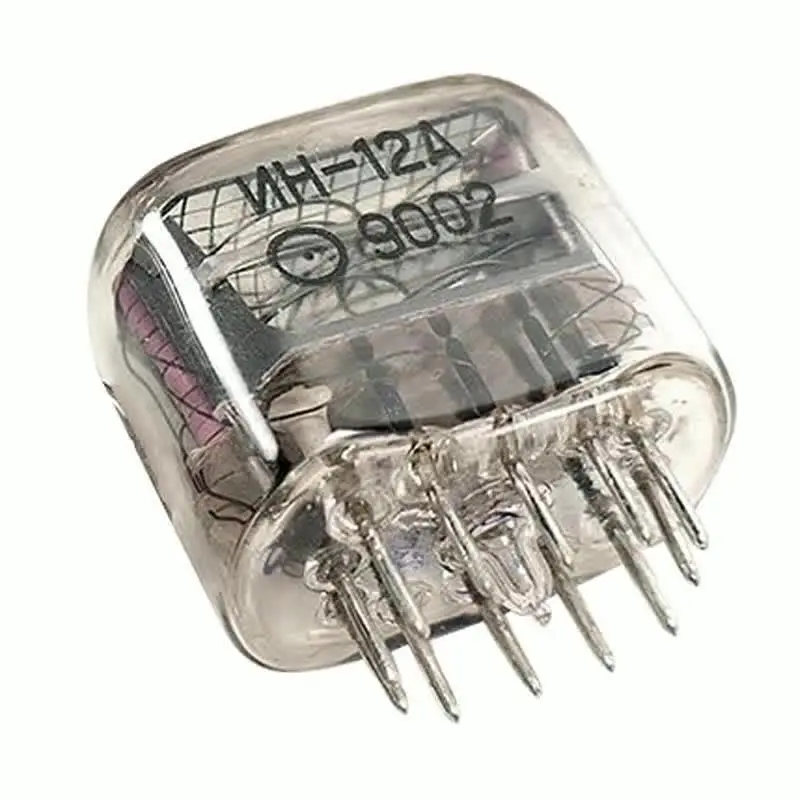 6 pcs vintage IN-12A IN12A nixie tubes indicators USSR DIY clock IN-12 A NOS