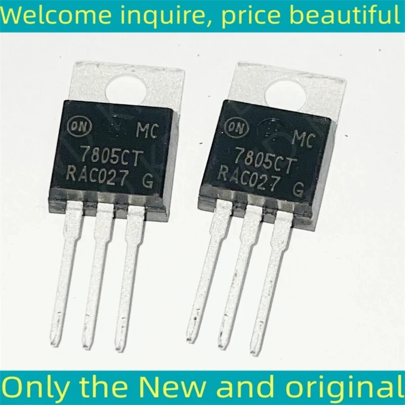

10PCS 7805CT New and Original IC Chip TO-220 MC7805CTG MC7805CT MC7805C MC7805 7805