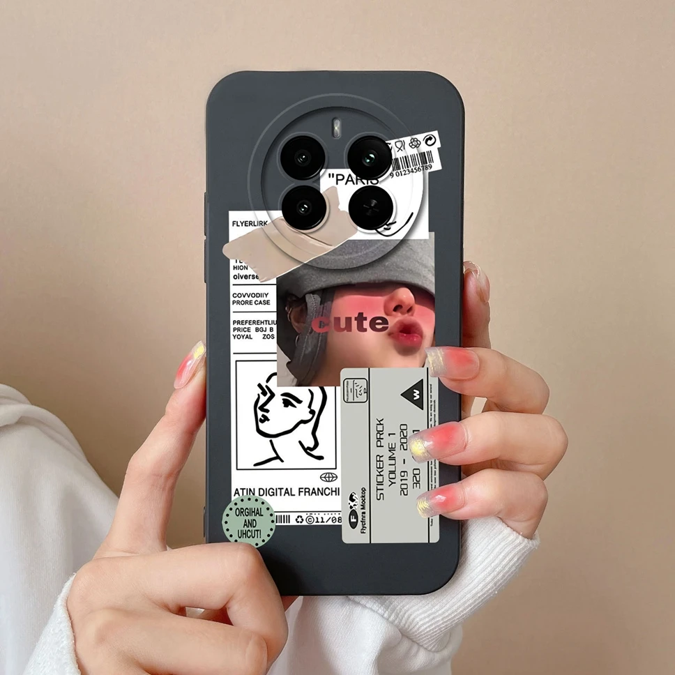 Pretty Sweet Girl Soft Silicone Protective Phone Case
