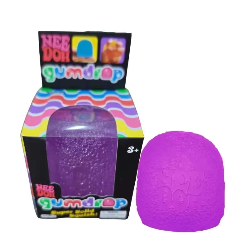 Nee Doh Nice Cube Stress and Anxiety Relief Toy - Soft Squeeze Sensory Soother